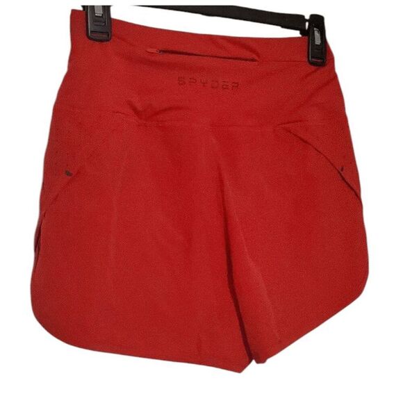NWOT SPYDER Women's Red Running Shorts Size Small - Picture 5 of 10